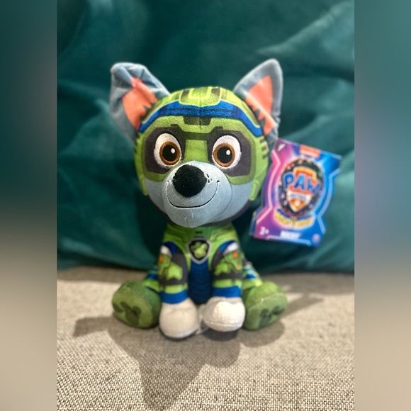 Nickelodeon Paw Patrol movie Rocky stuffed animal - Picture 1 of 8